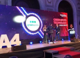 Green Spots’s innovative urban solar charging station wins ‘Project of the Year in Smart Energy’ at Romania’s Smart City Industry Awards 2019