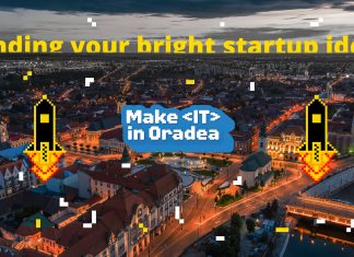 Oradea, in NW Romania, launches a startup incubator program with an annual budget of €300,000, granted by the City Hall